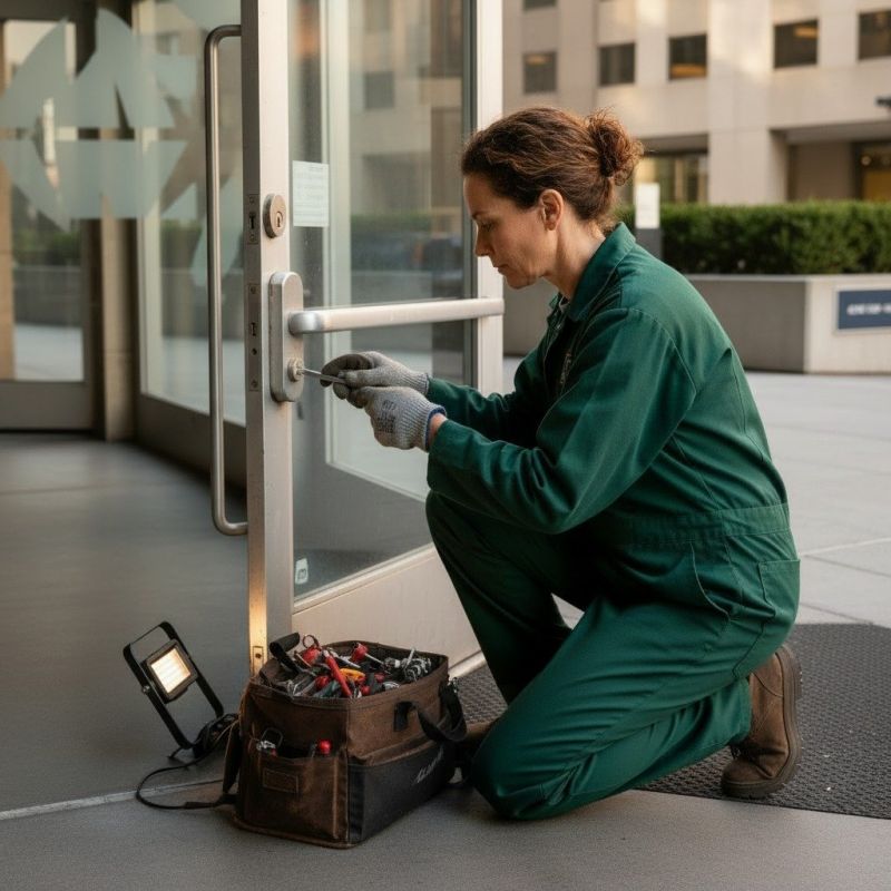 Sliding Door Lock Repair