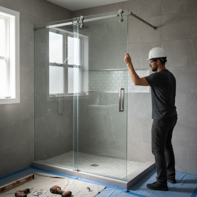 Shower Door Installation in Longmont, CO